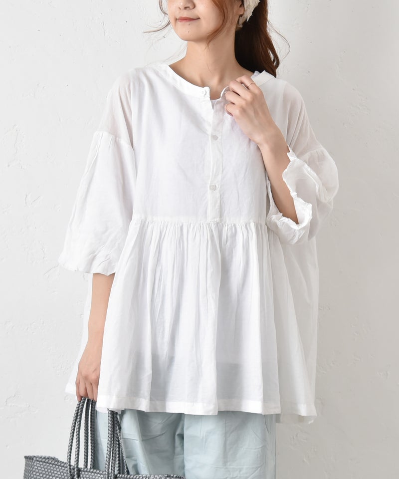 hagumu｜2wayギャザーチュニック [[14098262]][C]