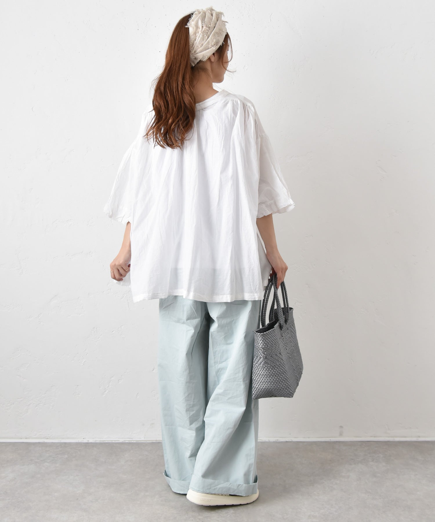 hagumu｜2wayギャザーチュニック [[14098262]][C] | ma28 ONLINE STORE