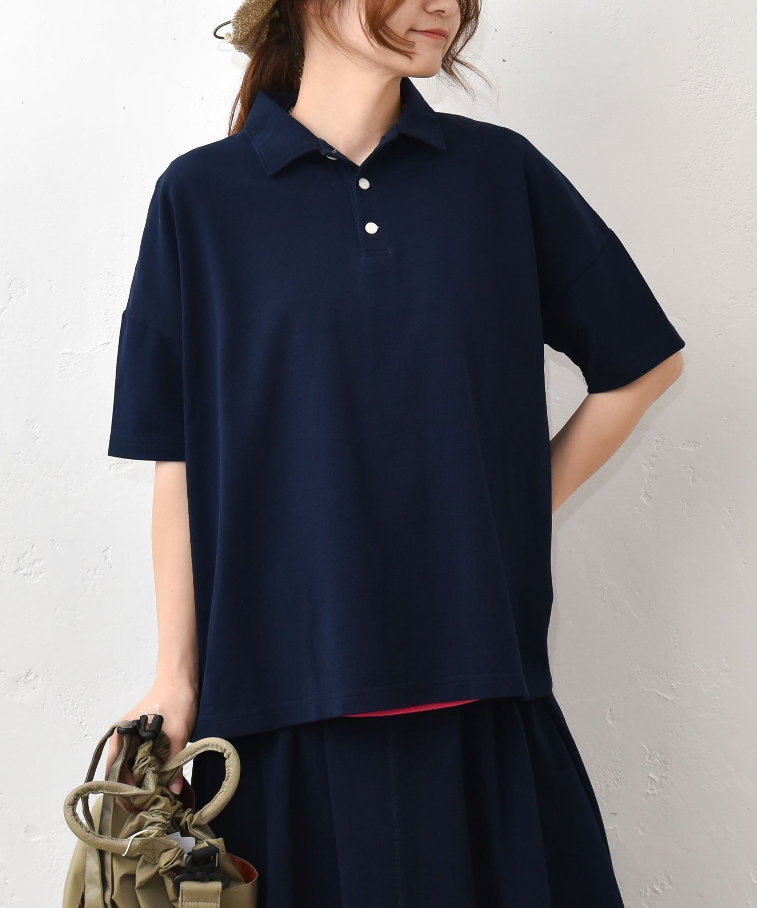 Our.｜かのこ素材ポロカットソー [[C-9058]][C] | ma28 ONLINE STORE