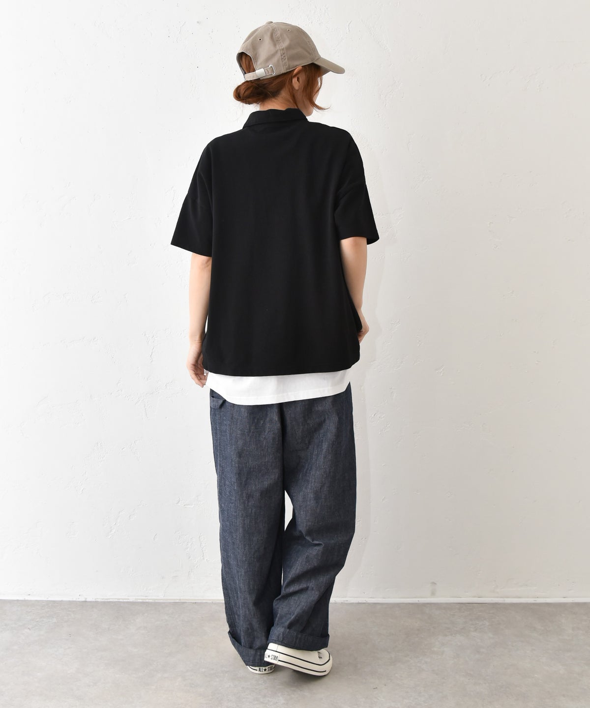  Our.｜かのこ素材ポロカットソー [[C-9058]][C]