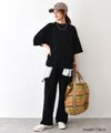 Our.｜かのこ素材モックネックカットソー [[C-9059]][C]
