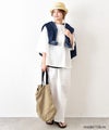 Our.｜かのこ素材モックネックカットソー [[C-9059]][C]