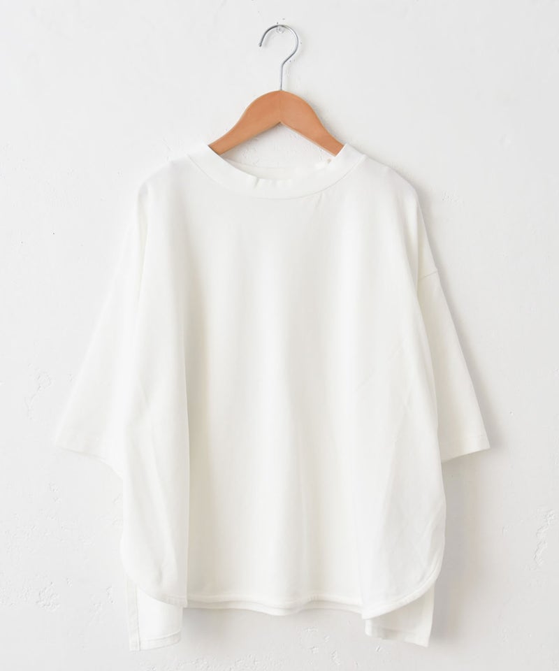 Our.｜かのこ素材モックネックカットソー [[C-9059]][C]