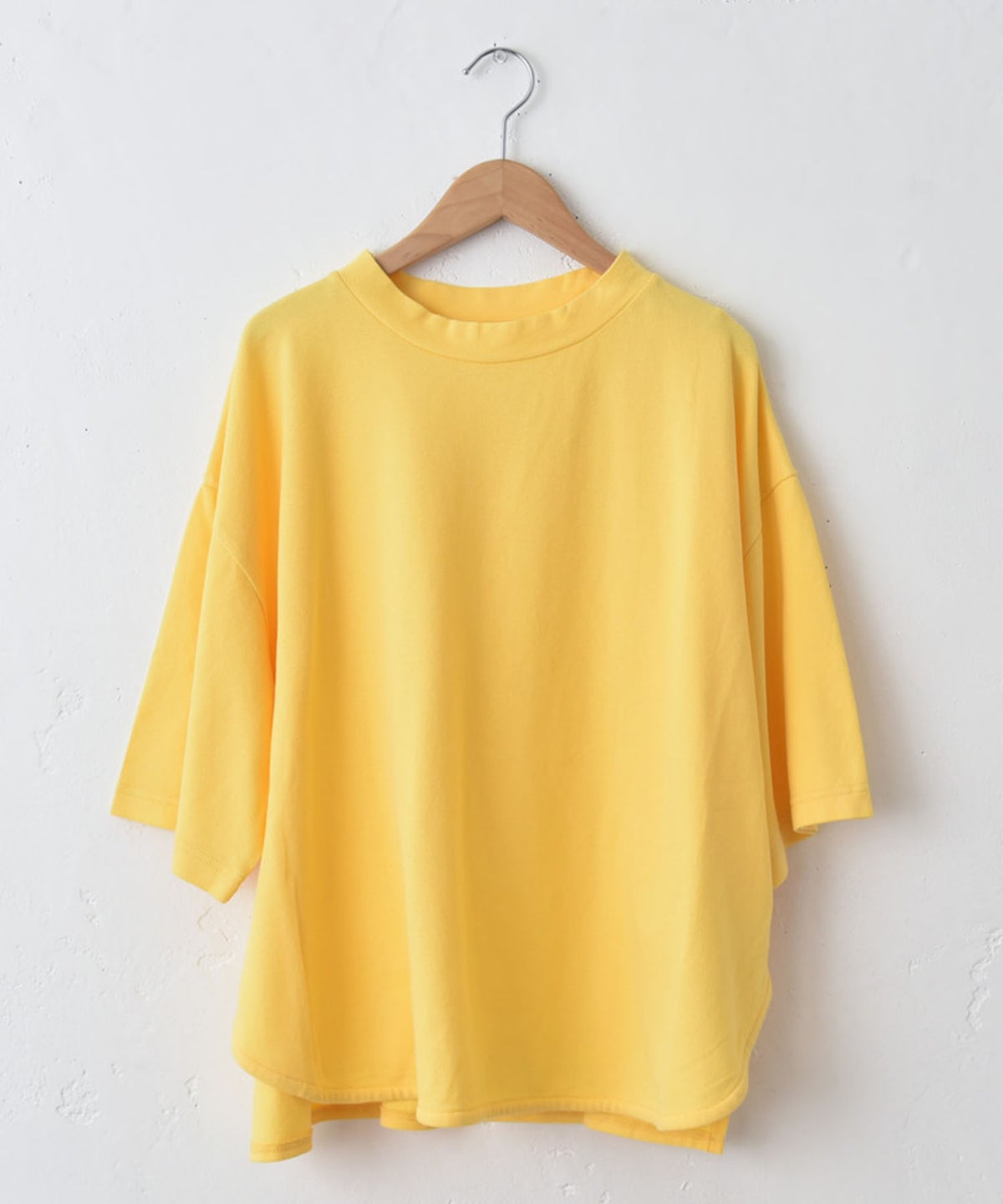 Our.｜かのこ素材モックネックカットソー [[C-9059]][C]