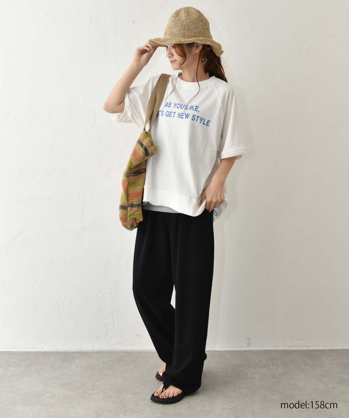Our.｜かのこ素材イージーパンツ [[C-9061]][C]