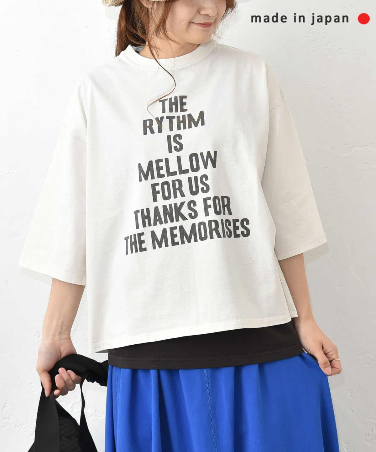 her.｜5分袖ベーシックプリントTee [[MA-521001]][C]