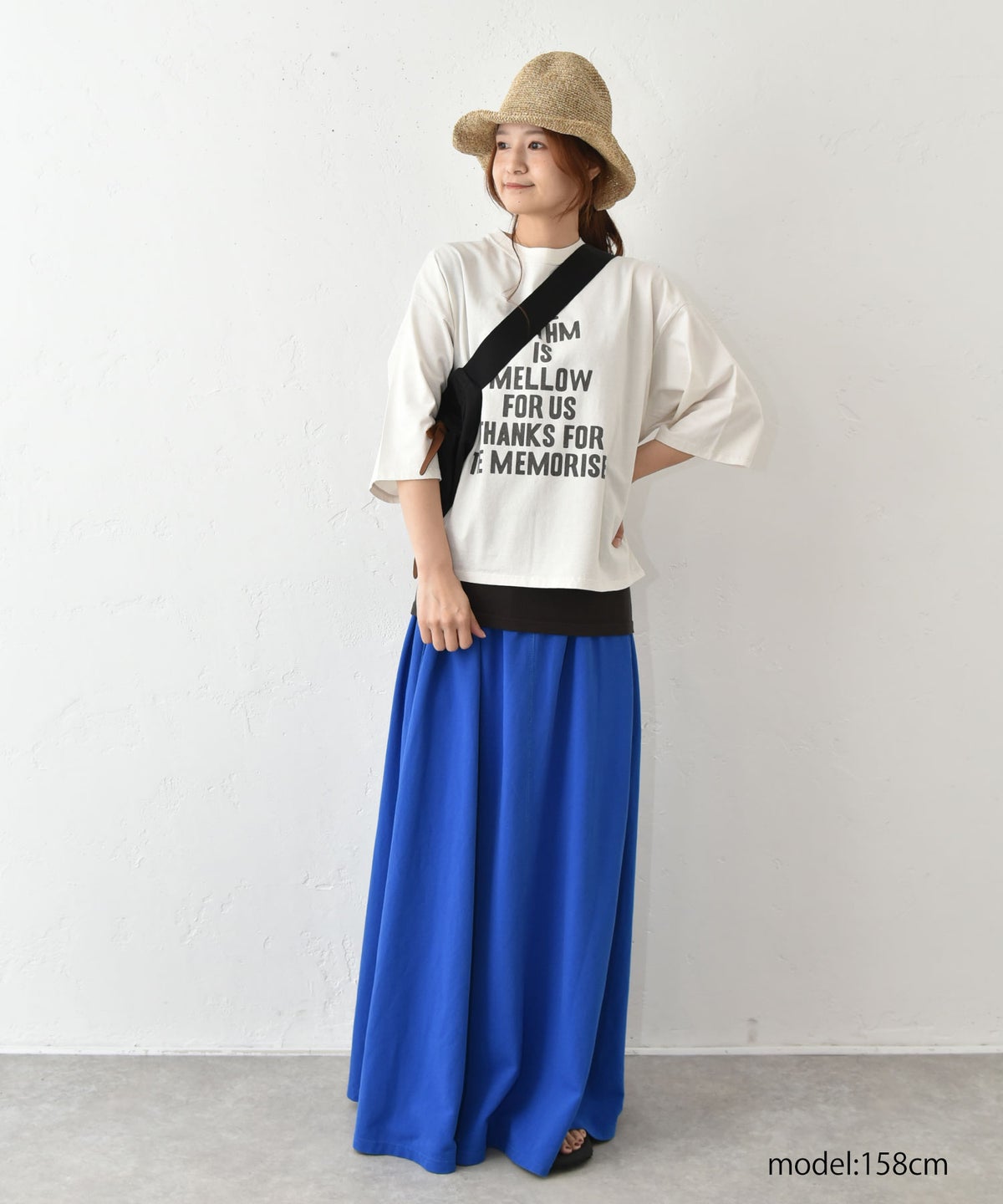 her.｜5分袖ベーシックプリントTee [[MA-521001]][C]