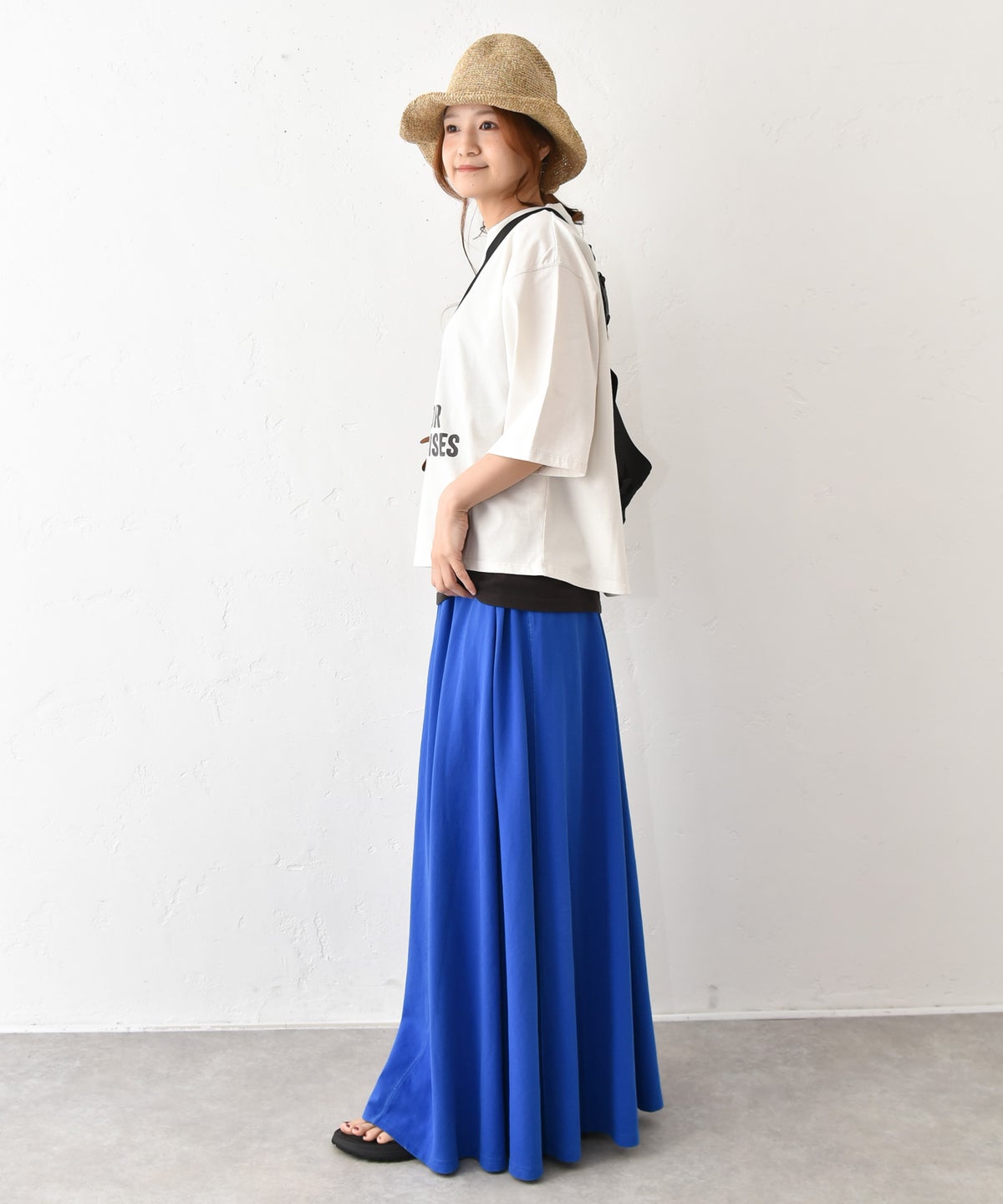 her.｜5分袖ベーシックプリントTee [[MA-521001]][C]