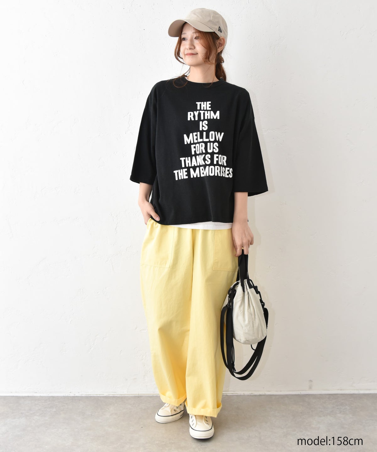 her.｜5分袖ベーシックプリントTee [[MA-521001]][C]