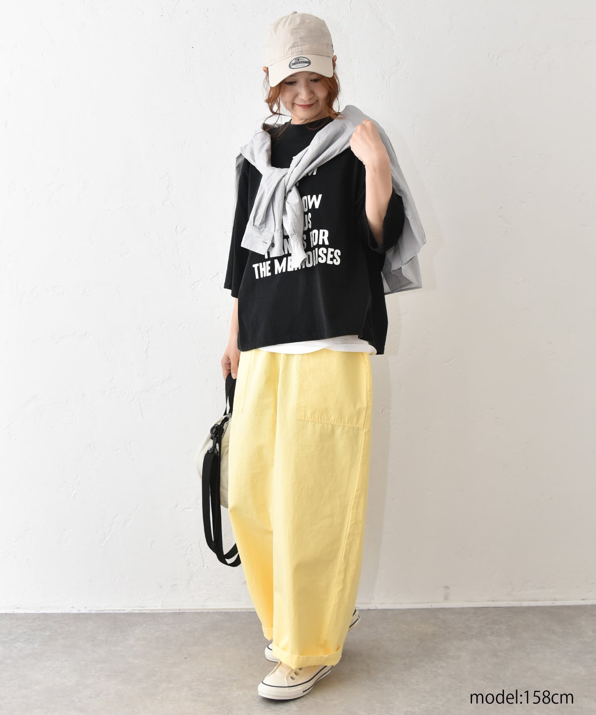 her.｜5分袖ベーシックプリントTee [[MA-521001]][C]