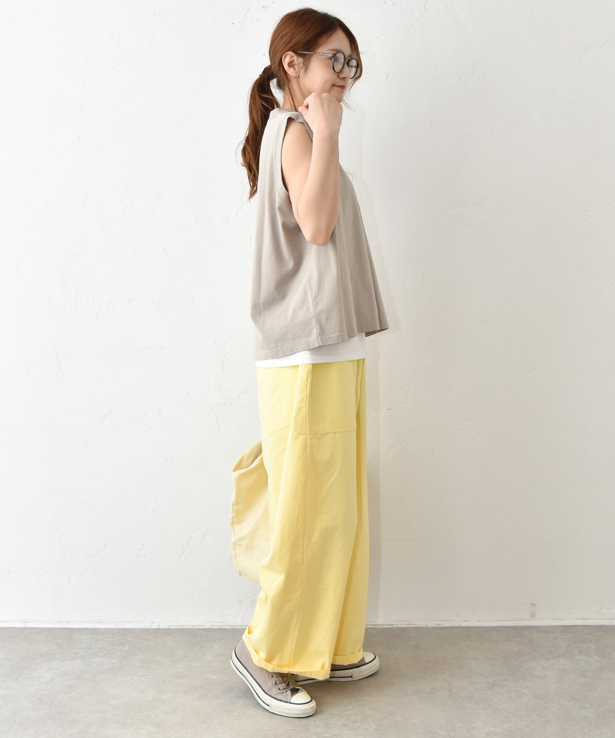her.｜ベーシックノースリーブTee [[MA-521002]][C]