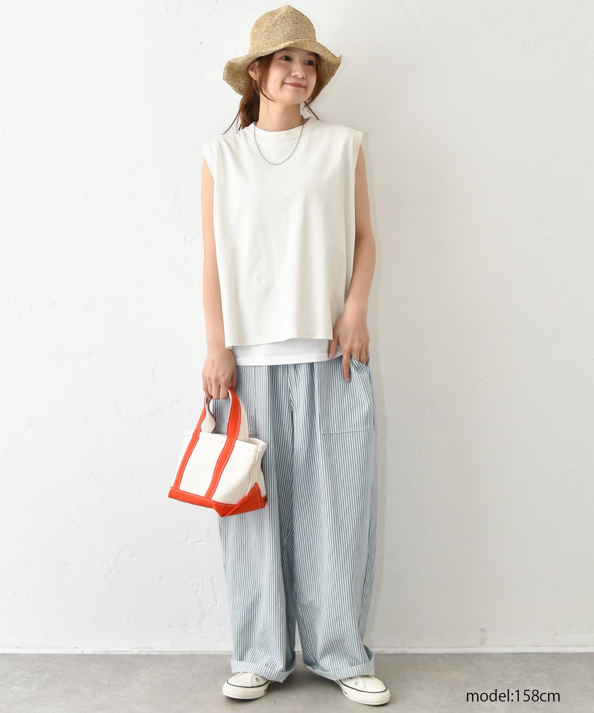 her.｜ベーシックノースリーブTee [[MA-521002]][C]