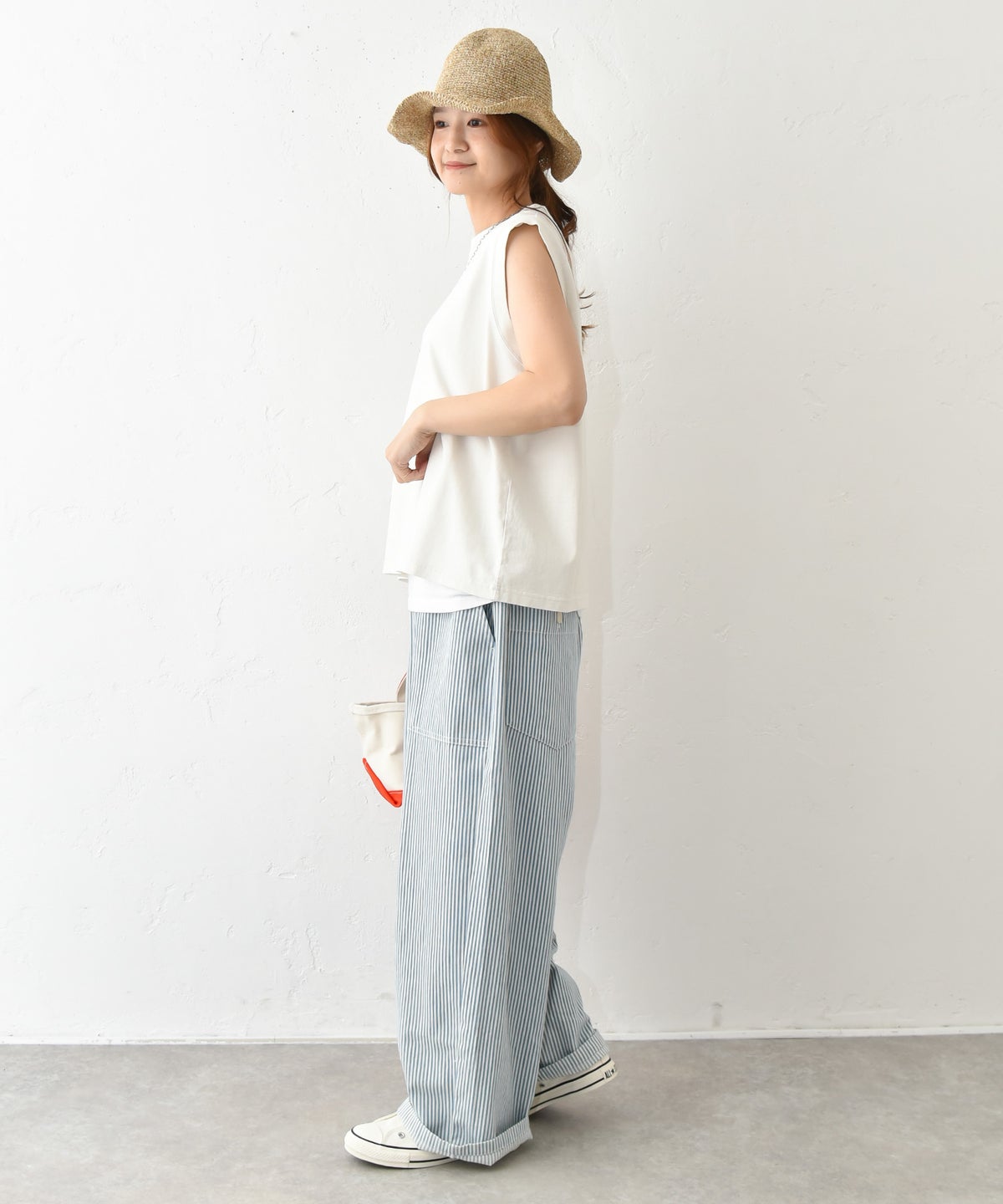 her.｜ベーシックノースリーブTee [[MA-521002]][C]