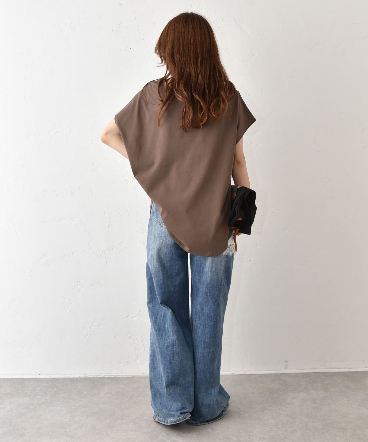 HUMS｜オーバーフレンチロゴTee [[WTS7134]][C]