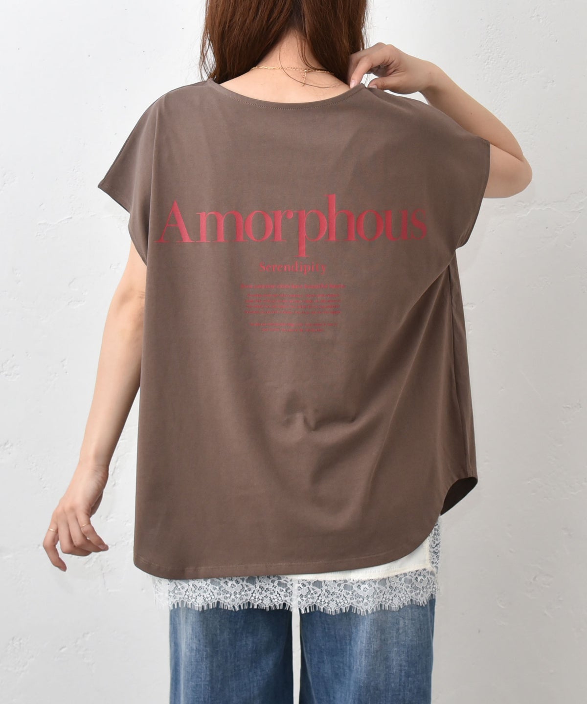 HUMS｜オーバーフレンチロゴTee [[WTS7134]][C]