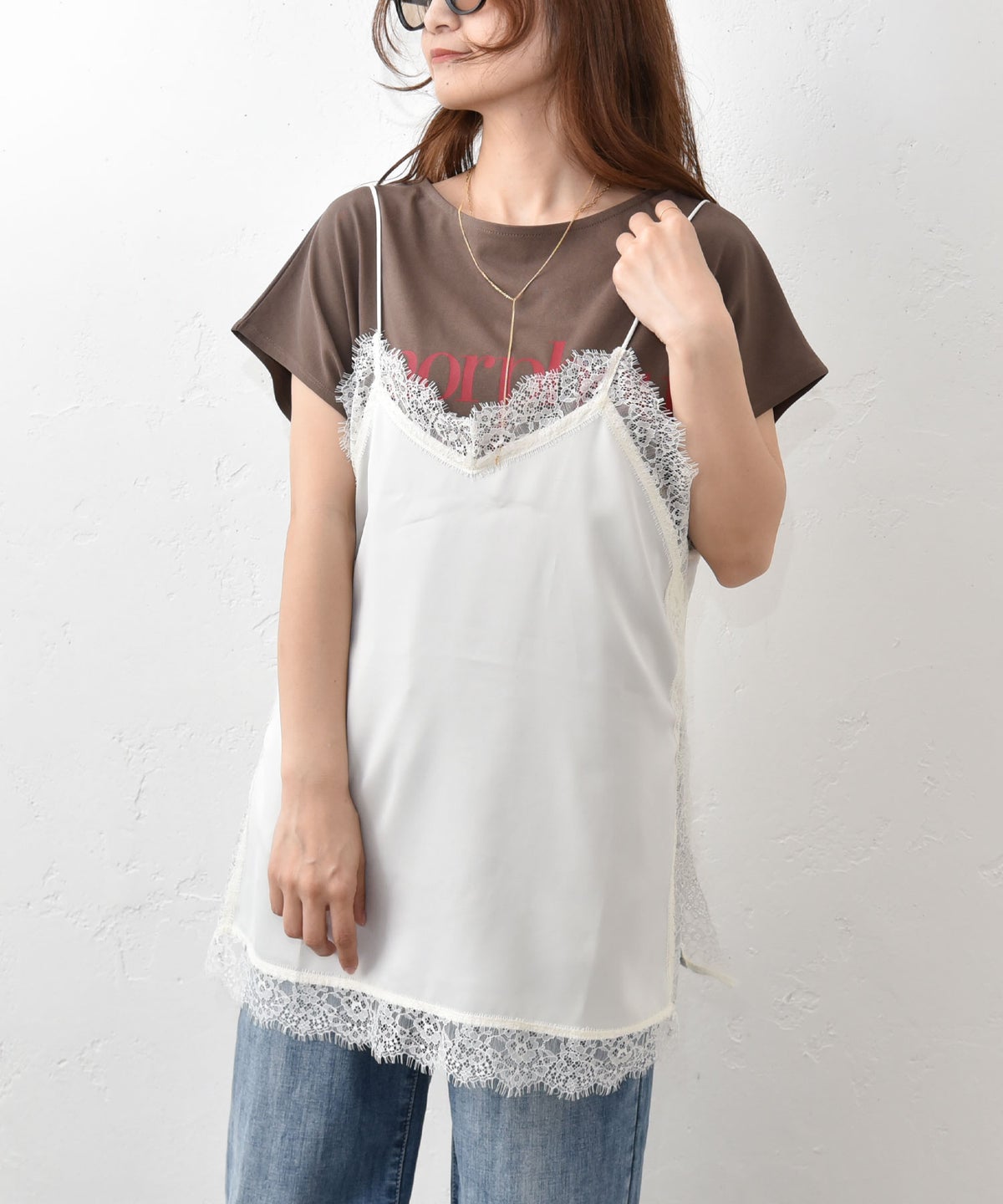 HUMS｜オーバーフレンチロゴTee [[WTS7134]][C]