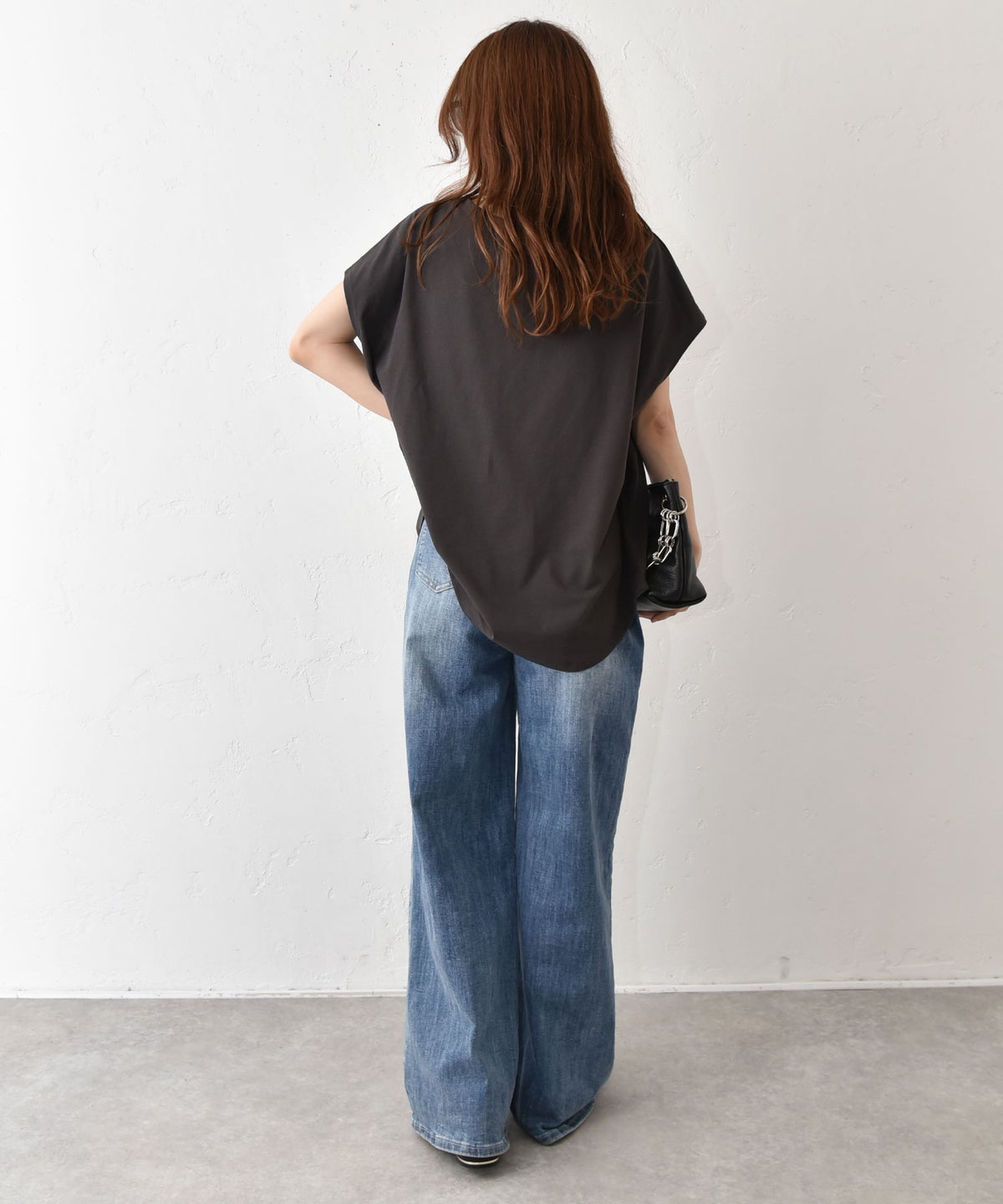 HUMS｜オーバーフレンチロゴTee [[WTS7134]][C]