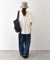 IN THE MARKET｜ピグメント天竺リメイク風切替ギャザープリントTシャツ [[66062162]][C]