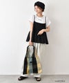 hagumu｜麻カットロゴフレンチTee [[C-763]][C]