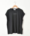 hagumu｜麻カットロゴフレンチTee [[C-763]][C]