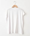 hagumu｜麻カットロゴフレンチTee [[C-763]][C]