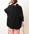  IN THE MARKET｜異素材切替え7分袖シャツ [[C-2543]][C]