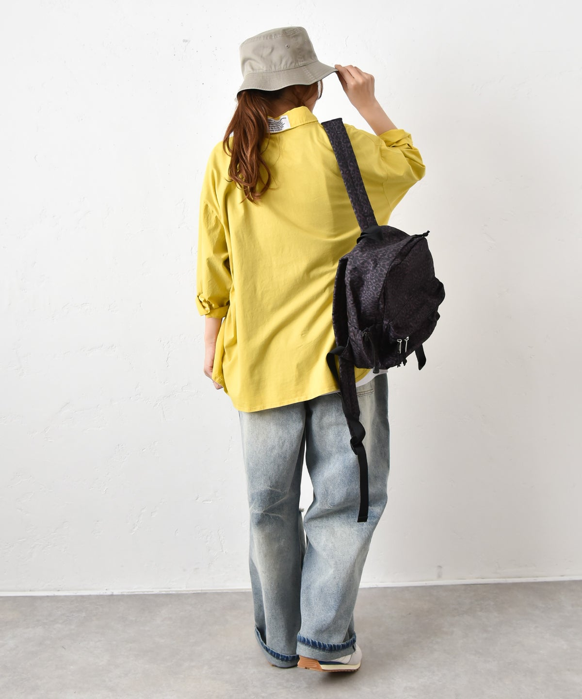  IN THE MARKET｜異素材切替え7分袖シャツ [[C-2543]][C]