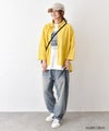  IN THE MARKET｜異素材切替え7分袖シャツ [[C-2543]][C]