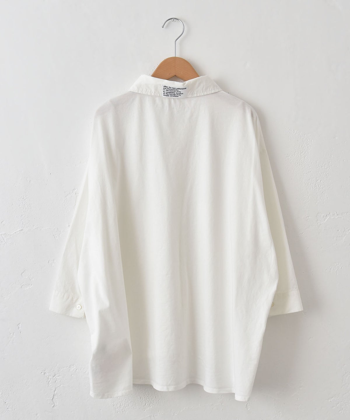  IN THE MARKET｜異素材切替え7分袖シャツ [[C-2543]][C]