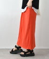 IN THE MARKET｜ロゴ入りカラーカットスカート [[C-2547]][C]