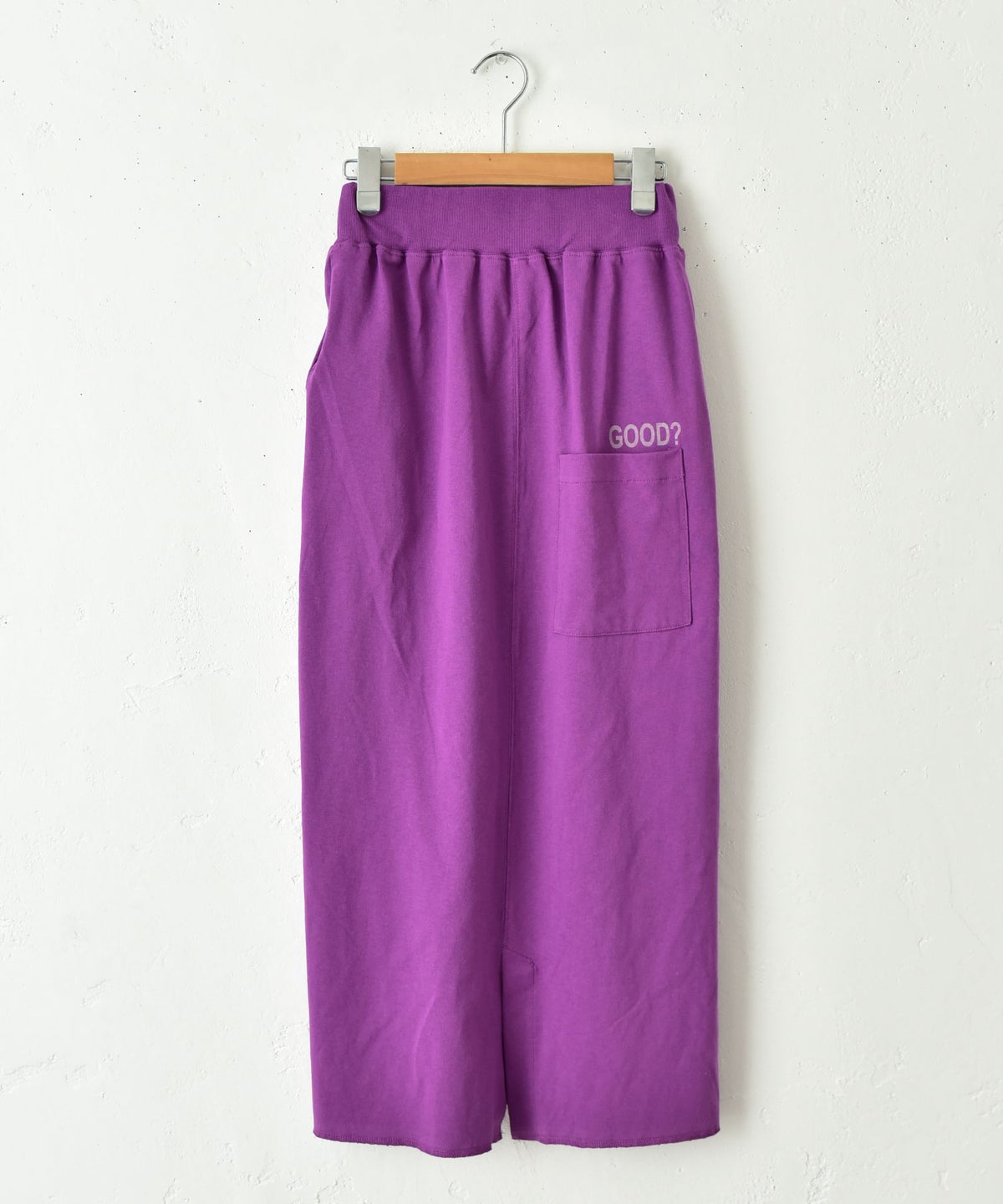 IN THE MARKET｜ロゴ入りカラーカットスカート [[C-2547]][C]