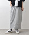 IN THE MARKET｜ロゴ入りカラーカットスカート [[C-2547]][C]