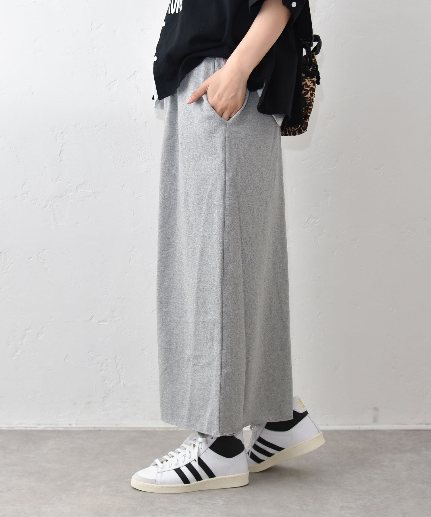 IN THE MARKET｜ロゴ入りカラーカットスカート [[C-2547]][C] | ma28