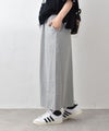 IN THE MARKET｜ロゴ入りカラーカットスカート [[C-2547]][C]
