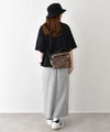 IN THE MARKET｜ロゴ入りカラーカットスカート [[C-2547]][C]