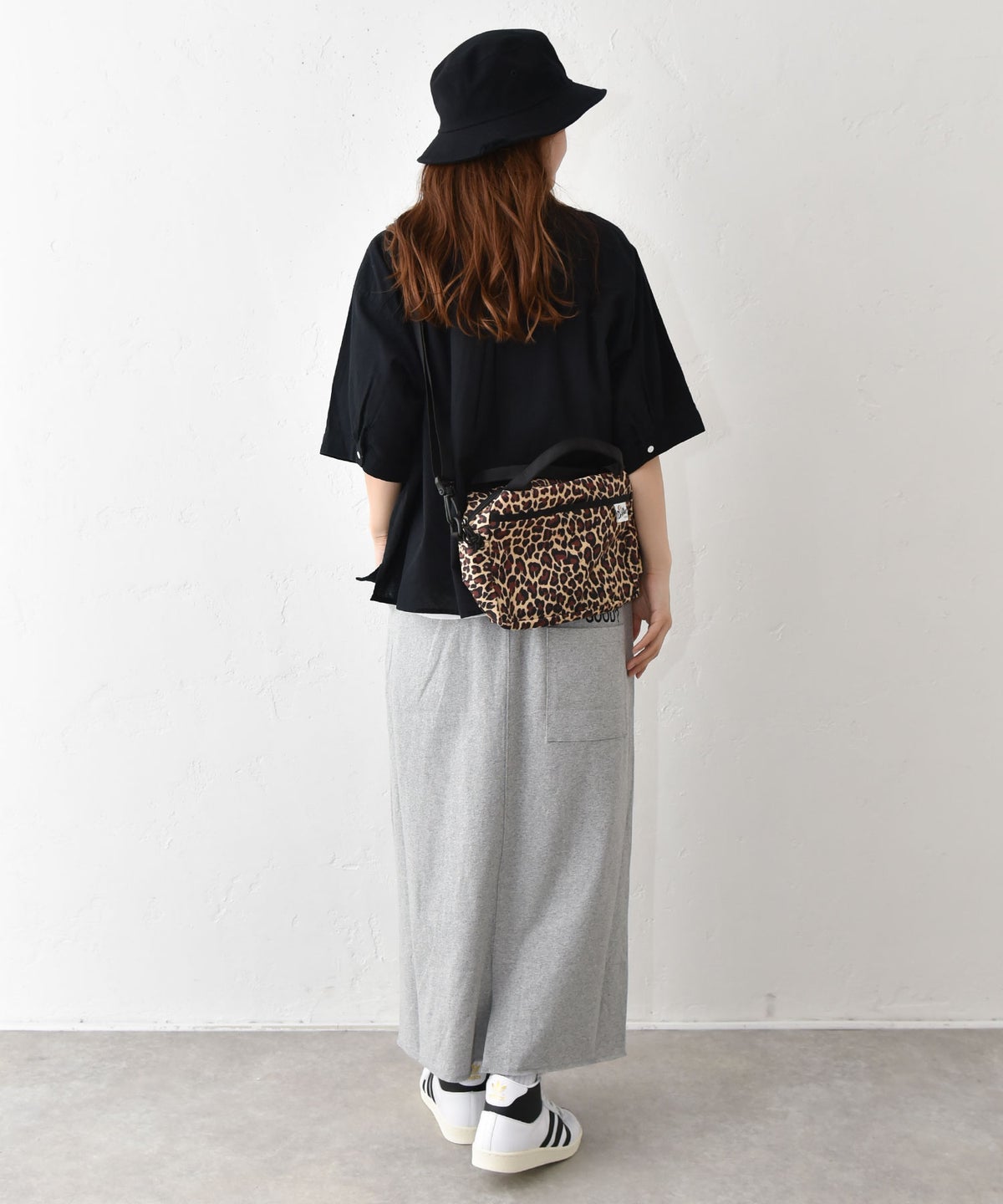 IN THE MARKET｜ロゴ入りカラーカットスカート [[C-2547]][C]