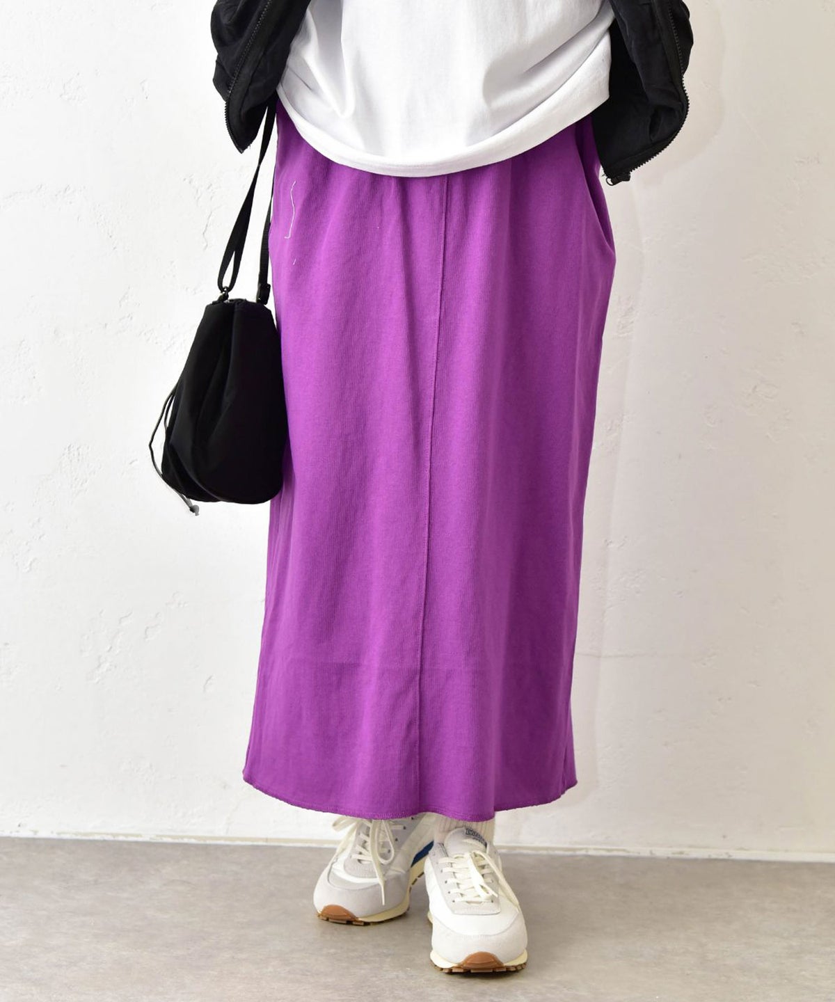 IN THE MARKET｜ロゴ入りカラーカットスカート [[C-2547]][C]