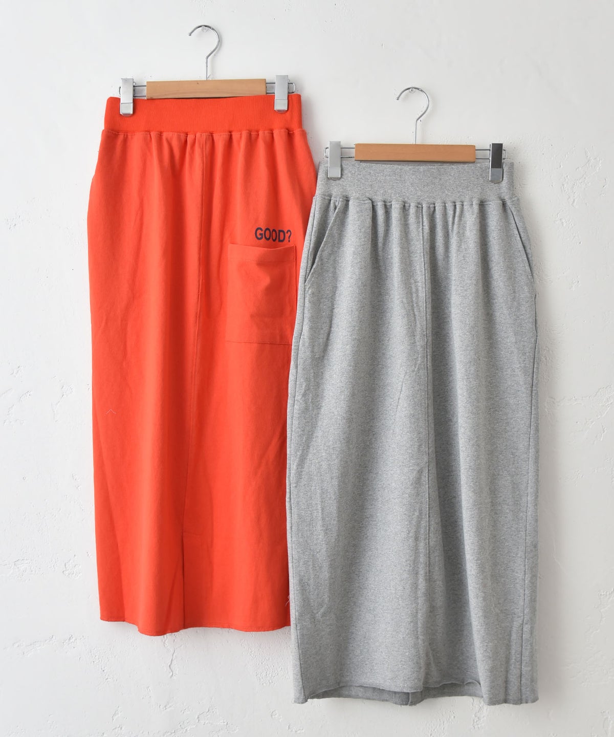 IN THE MARKET｜ロゴ入りカラーカットスカート [[C-2547]][C]