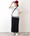 IN THE MARKET｜ロゴ入りカラーカットスカート [[C-2547]][C]