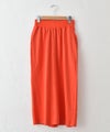 IN THE MARKET｜ロゴ入りカラーカットスカート [[C-2547]][C]