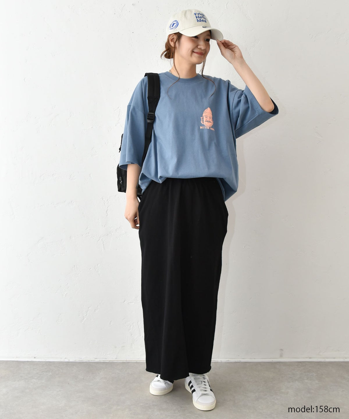 IN THE MARKET｜ロゴ入りカラーカットスカート [[C-2547]][C]