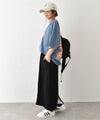 IN THE MARKET｜ロゴ入りカラーカットスカート [[C-2547]][C]