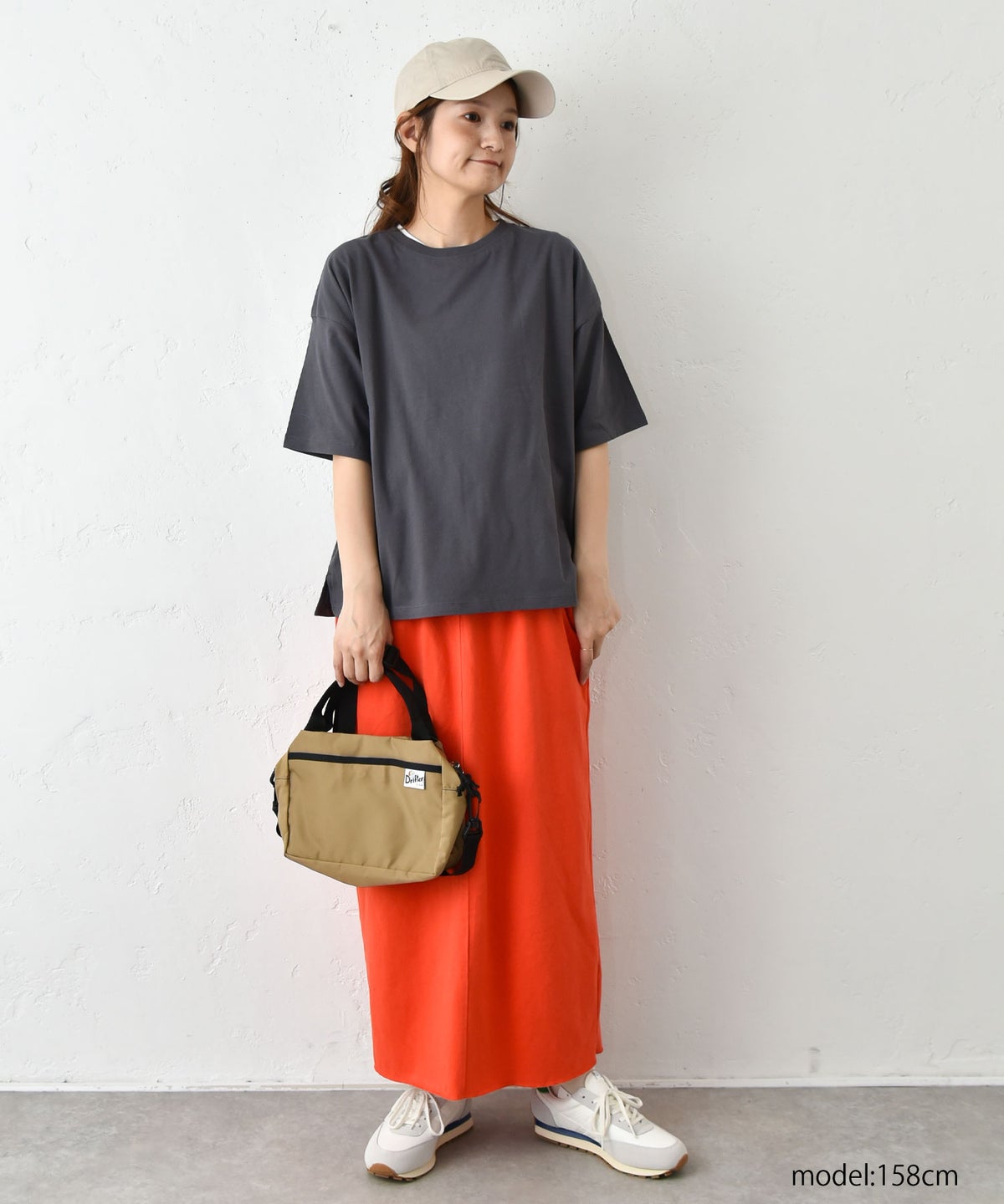 IN THE MARKET｜ロゴ入りカラーカットスカート [[C-2547]][C]