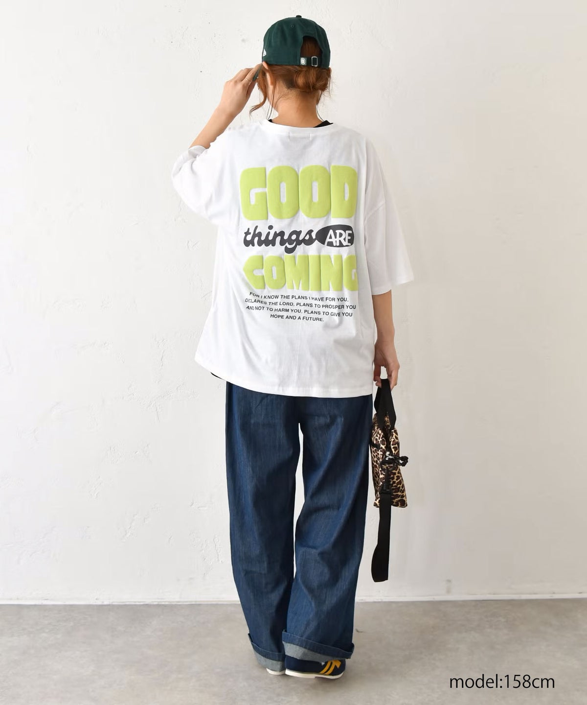 IN THE MARKET｜ピグメント天竺リメイク風切替ギャザープリントTシャツ [[66062162]][C]