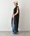 IN THE MARKET｜ミリタリーナイロンロングジレ [[C-2539]][C]