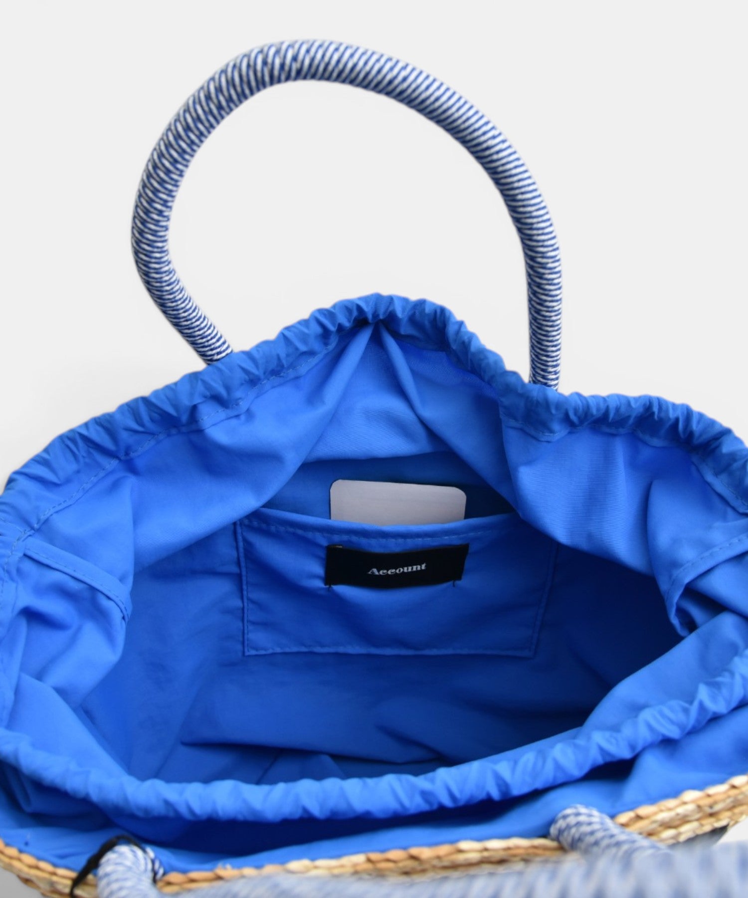 新品タグ付★MICALLE MICALLE カゴバッグ ブルー S MICALLE MICALLE｜カゴバッグ(small) [[MAB101GEB]][C] | ma28 ONLINE