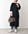 eka::｜バックプリントロゴAラインカットワンピース [[1611947]][C]