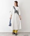 eka::｜バックプリントロゴAラインカットワンピース [[1611947]][C]