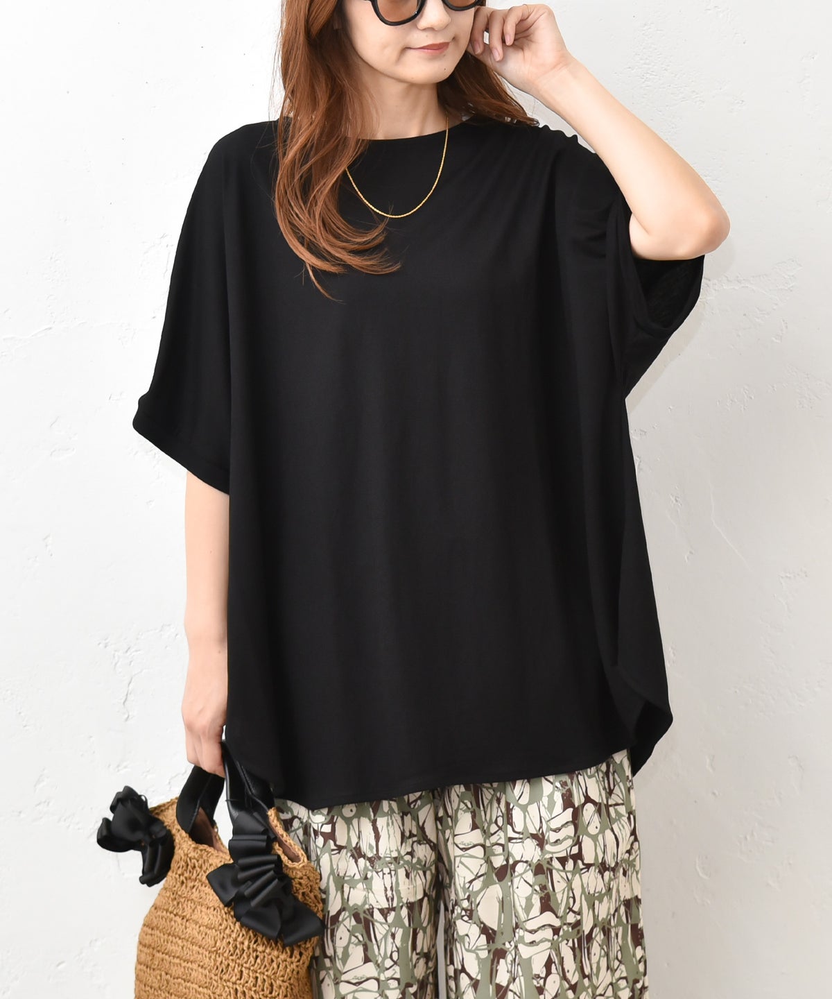 HUMS｜ワイドカットソー [[71062162]][C]