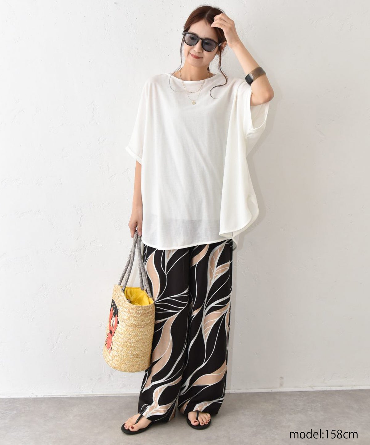 HUMS｜ワイドカットソー [[71062162]][C]